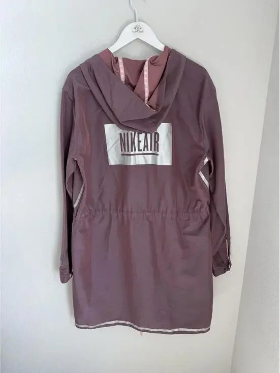NikeLab x Pigalle Men’s Sz Medium 3/4 Trench Coat Jacket Port Sheen Streetwear